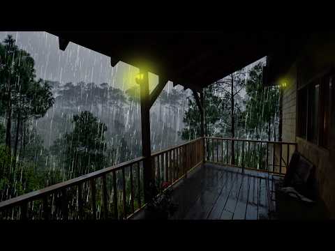 Lluvia Relajante Para Dormir - Sonido de Lluvia y Truenos - Rain Sound for Sleeping, ASMR 202