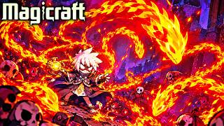 I Went FULL RED RUNES and Built a CRIT OVERFLOW ENGINE! - Magicraft