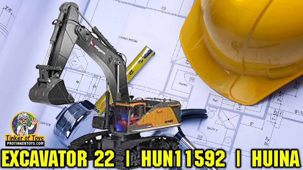 Excavator 22 | HUN11592 | HUINA – ProTinkerToys.com