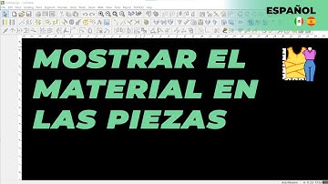 Español - Show Fabric in Pieces | TUKAdesign Video Help | CAD Pattern Making Software | Spanish