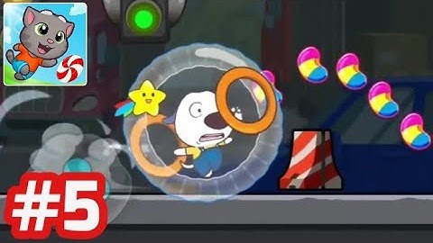 Talking Tom Candy Run - Gameplay Walkthrough - Part 5 (iOS/Android)