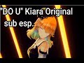 "DO U" Takanashi Kiara canción original sub esp.