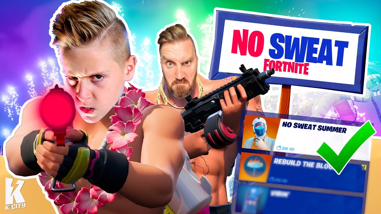 Download No Sweat Summer QUESTS in Fortnite! K-CITY GAMING