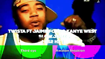 Twista Ft Kanye West & Jaime Foxx - Slow Jamz - 852 Hz [ Third Eye Chakra - Awaken Intuition ] 👁