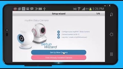 How to set up your D-Link Wi-Fi Baby Camera