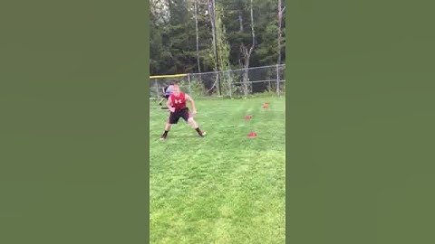 Banded sprints/backpedal/shuffle