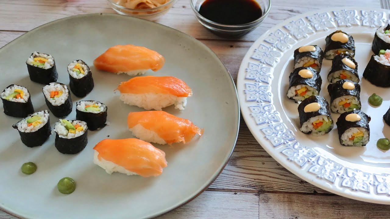 Cómo hacer sushi (con imágenes) - wikiHow