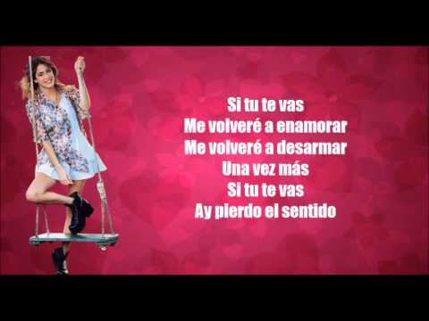 TINI - Si tu te vas (KARAOKE)