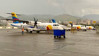 *great views* | Satena | ATR 42 | Medellin - Bogota