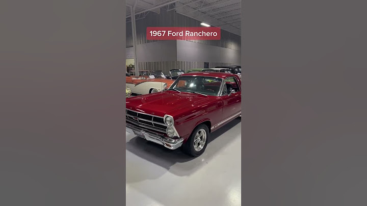 This 1967 Ford Ranchero just landed in our showroom!