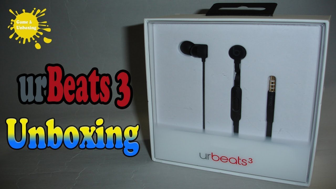 urBeats 3 (3.5mm Plug) Unboxing in 2018 