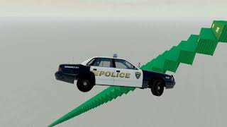 Car cs stairs100 crash driving beamng crash car crash monstar truck jump crash  screenshot 5