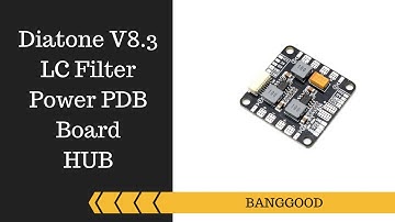 Diatone V8 3 LC Filter Power PDB Board HUB