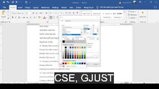 How to set common and default font size and style for your MS word file