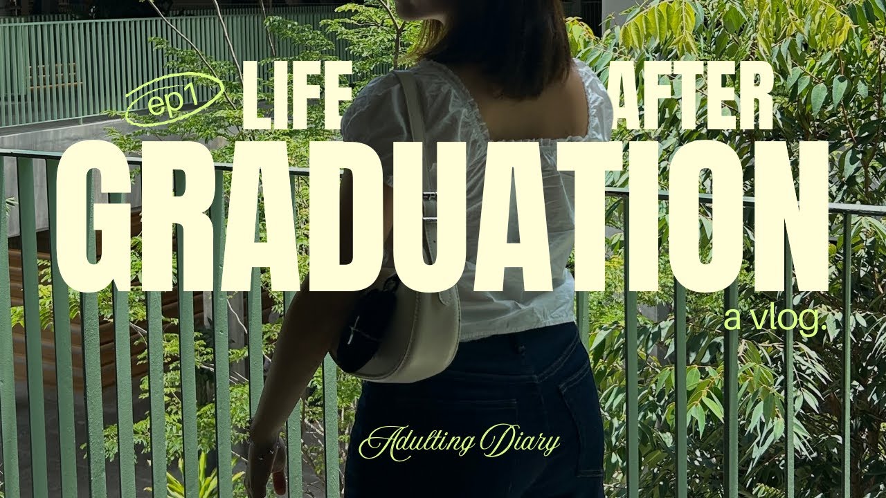 Life after graduation | post-grad vlog, taking a break, visiting places in KL | Adulting diary 01