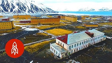 An Abandoned Soviet Mining Town, Frozen in Time
