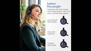 Review: Leitner LH570 2-in-1 Wireless Office Headset | DECT Headset for Computer & Telephone