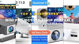 Don't Buy Mini Projectors 1080p Portable For Home Cinema Before Watching This! - ThundeaL TD95W Andr