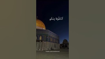 ٱدْخُلُوهَا بِسَلَـٰمٍ ءَامِنِينَ || من سورة الحجر: ذهب الكثير وبقي القليل🤌🏽|| القارئ شريف مصطفى🤍