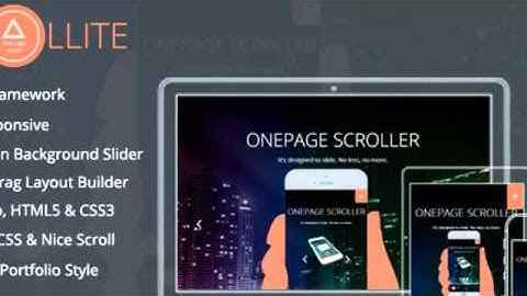 TM Scrollite - Responsive Onepage Joomla Template