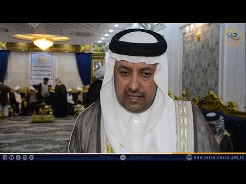 وفد العتبة الحسينية المقدسة يلتقي سادات ومشايخ محافظة البصرة والدعوة إلى نبذ العنف