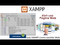 Usar XAMPP como servidor web | Abrir una página Web