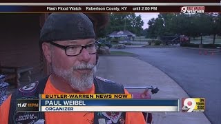 Memorial ride held in honor of fallen soldier