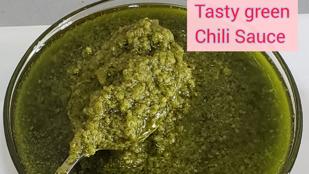 How to make the best green pepper sauce GHANAIAN Chili pepper sauce