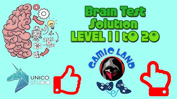 Brain Test Solution LEVEL 11 to 20 | Tricky Situation