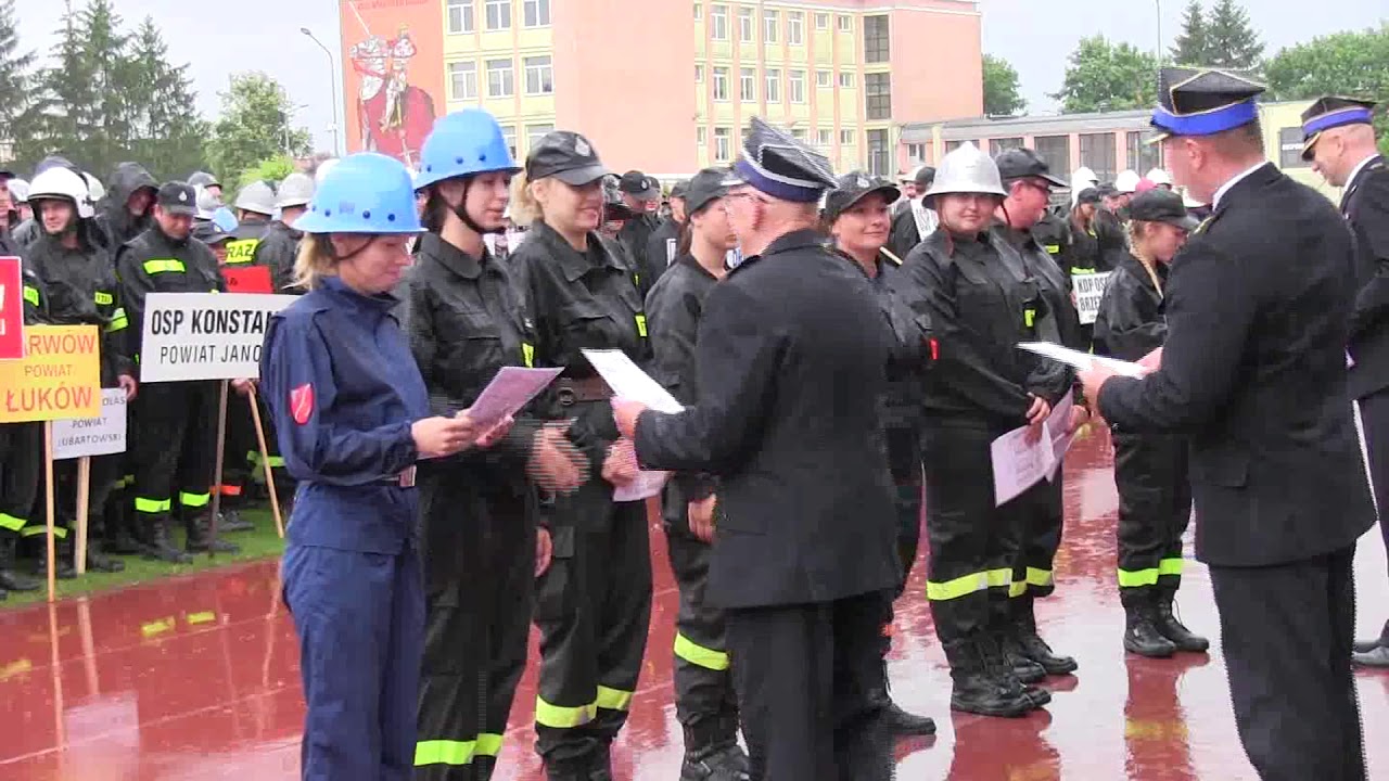 Wojewódzkie zawody sportowo-pożarnicze - Krasnystaw 2018.