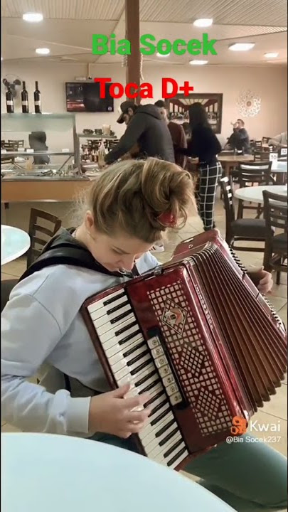 Bia Socek tocando D 