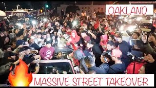 BRAWL BREAKS OUT AT OAKLAND TAKEOVER