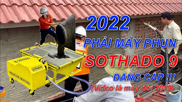 Máy Trát Tường - Đẳng Cấp Của Các Bác Thợ Xây Thời Hiện Đại Chính Là Đây