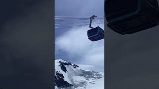 Matterhorn glacier ride #travel #adventure #schweiz #zermatt #ride #mountain #lift #snow