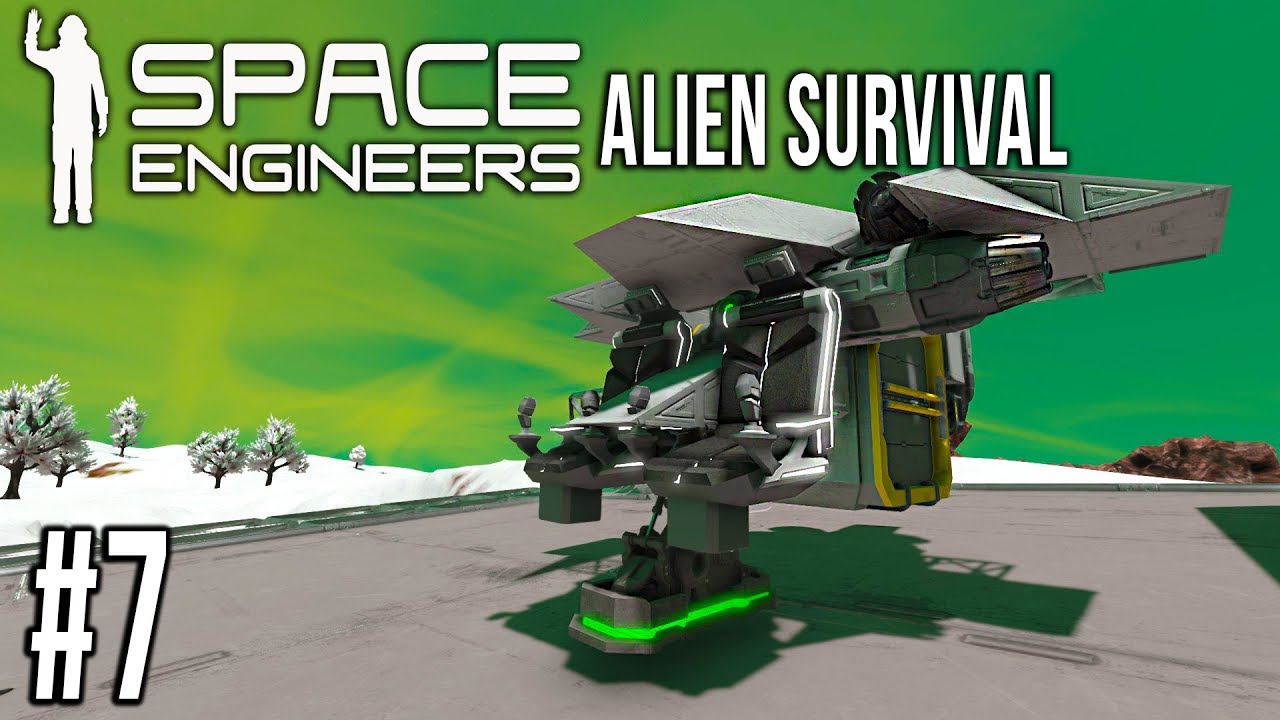 SPACE GOBLINS! - Space Engineers ALIEN Survival - Ep 7 - YouTube