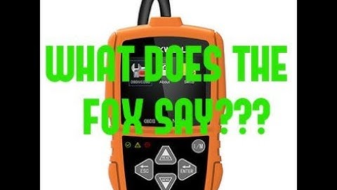 FOXWELL NT201 OBD2  Scanner - Demo and Review