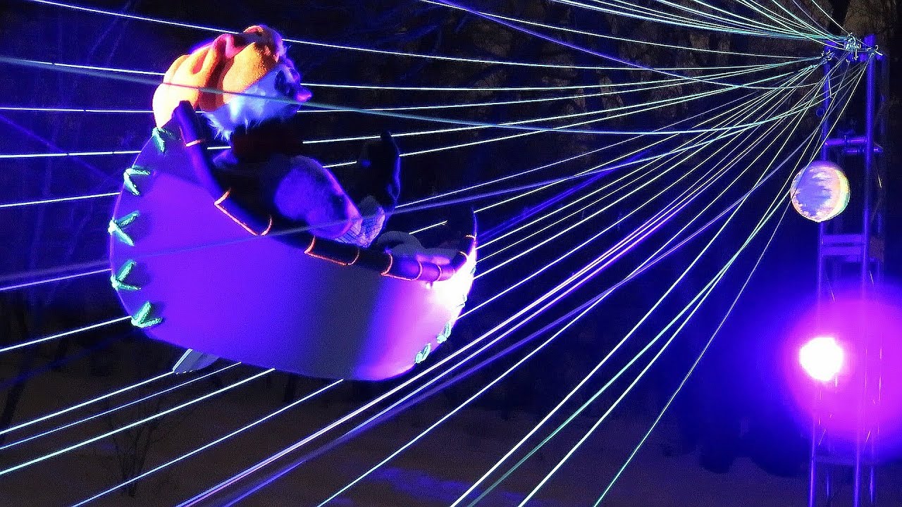 The Flying Canoe Volant Winter Festival In Edmonton, Alberta YouTube