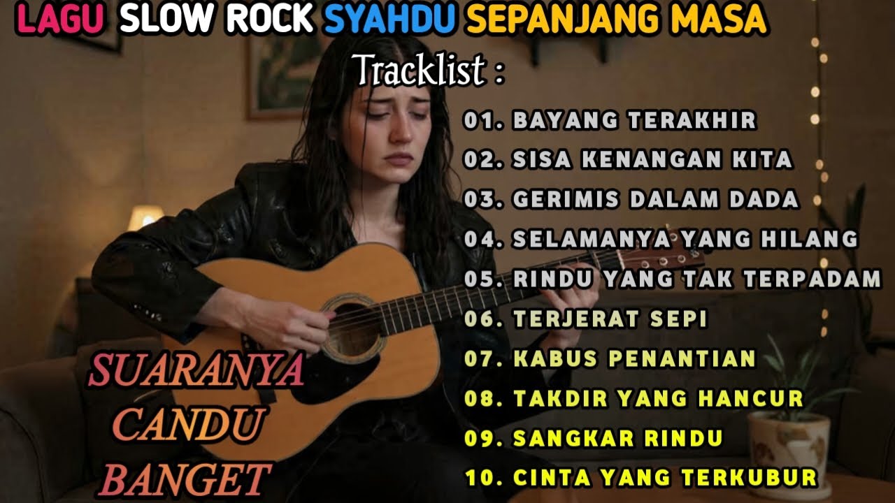 LAGU SLOW ROCK SYAHDU SEPANJANG MASA | SUARANYA CANDU BANGET| VIRAL TIKTOK 