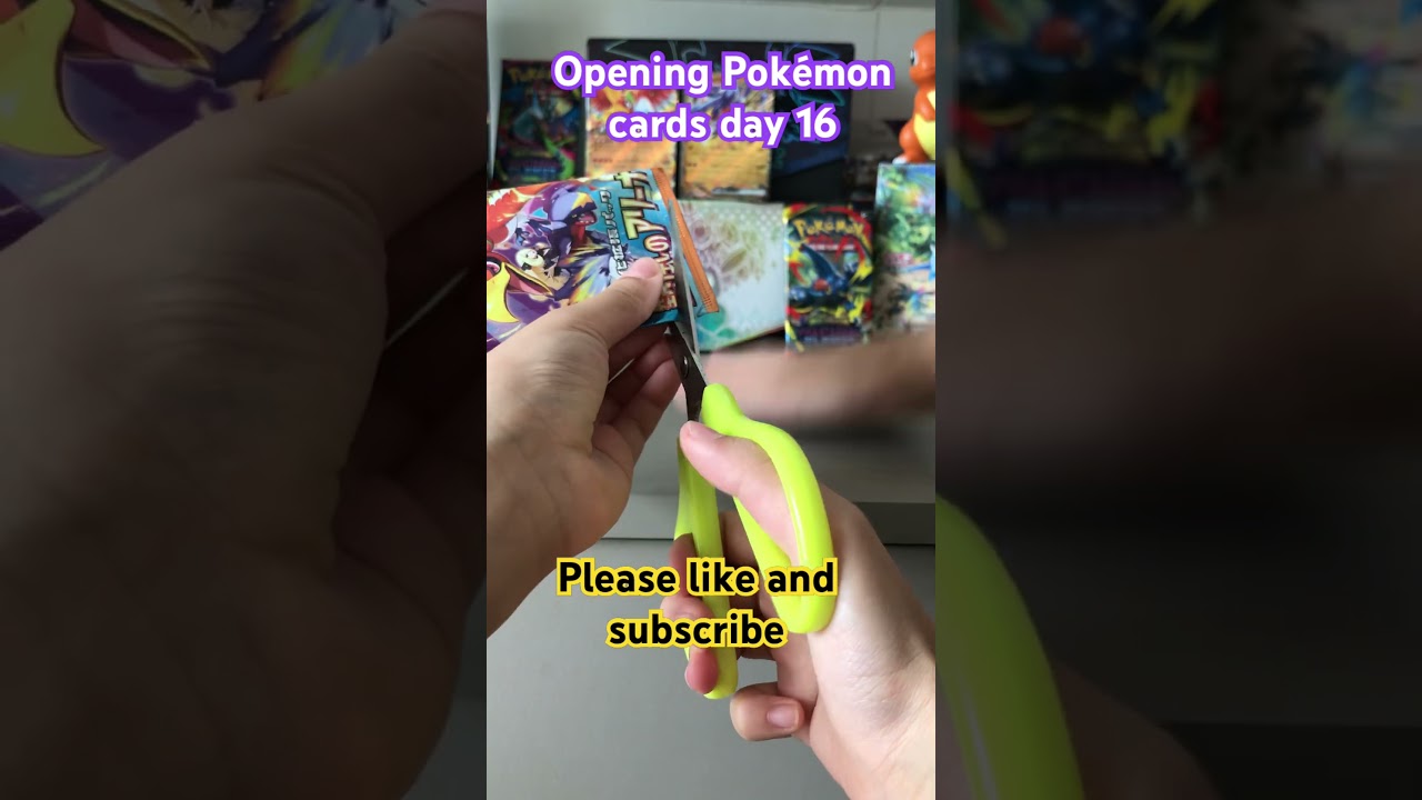 Opening Pokémon cards day 16