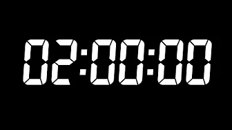 2 Hour Timer - Retro Version