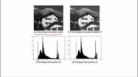 Operasi Piksel dan Histogram