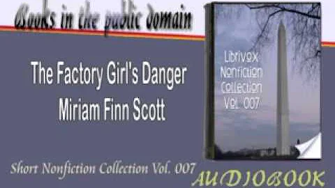 The Factory Girl's Danger Miriam Finn Scott Audiob...