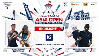 HIGHLIGHT PICKLEBALL 4K | BK ĐÔI NAM NỮ: NICOLA SCHOEMAN/ HARSH MEHTA VS VIVIAN GLOSMAN/ QUANG DƯƠNG
