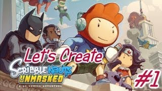 Let's Create: Scribblenauts Unmasked #1 - Mr. Potato Head
