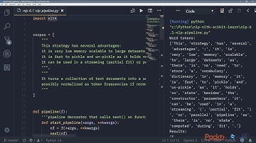 Hands-on NLP with NLTK and Scikit-learn: Building Text Preprocessing Pipeline with NLTK|packtpub.com