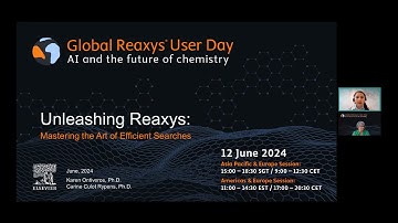 Global Reaxys User Day 2024 - Unleashing Reaxys: Mastering the Art of Efficient Searches - Novartis