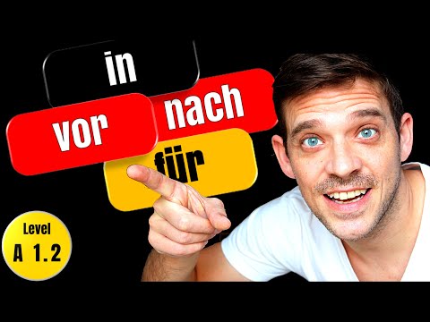 Time Prepositions German | vor, nach, in and für | A1.2 Level |  YourGermanTeacher