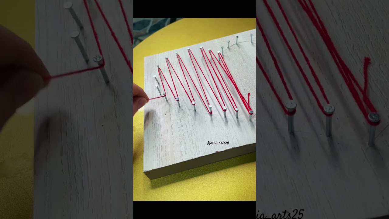 Steel nail diy idea 💡 