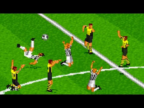 UEFA Champions League 1996/97 - Borussia Dortmund vs Juventus - Gameplay PC HD [DOSBox]