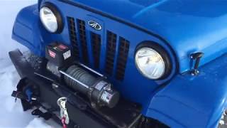 Spartan Lockers installed on the rear axle of a Mahindra Roxor